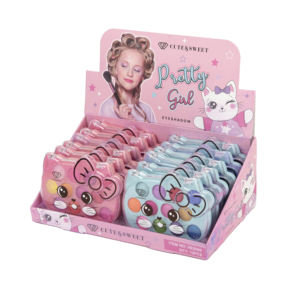 พาเลทอายแช<span class=keywords><strong>โด</strong></span>ว์กลิตเตอร์ 12 สี สำหรับเด็ก แต่งหน้าสไตล์เจ้าหญิงน่ารัก สำหรับการแสดง ผงเมทัลลิก ผิวมันวาว สีเข้ม - Product Image 1