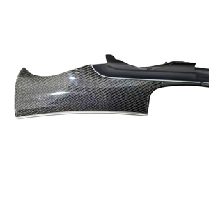 Repuesto para <span class=keywords><strong>Mercedes</strong></span>-Benz: Kit de molduras interiores de fibra de carbono para el marco y panel del salpicadero central de las puertas, compatible con los modelos W238, <span class=keywords><strong>E220</strong></span>, E320, E200 - Product Image 6