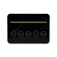 Système d'appel de Service sans fil bouton de carte de Table avec support de Menu
