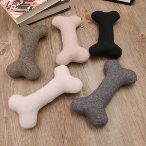 Expédition rapide, jouet pour chien en tissu brodé mignon et durable, forme d'os, cadeau personnalisé pour chiot, cadeau promotionnel pour animaux de compagnie - Product Image 1