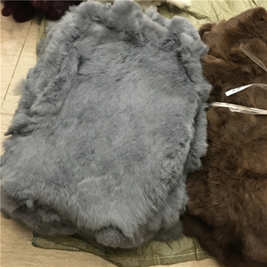 Piel de conejo <span class=keywords><strong>chinchilla</strong></span> gris de Shandong, China, teñida para prendas de vestir, piel de conejo <span class=keywords><strong>chinchilla</strong></span> gris - Product Image 6