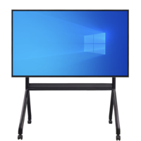 Pizarra Interactiva Inteligente Electrónica con Pantalla Táctil IR de 75 Pulgadas 4K y 20 Puntos de Contacto, con Sistema Operativo Android/Windows, Certificación ROHS y Soporte de Pared, Fabricada en China