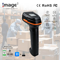 Escáner de Código de Barras de Escritorio 1D 2D QR, USB, Manos Libres, 3 Modos, Lector de Códigos Automático