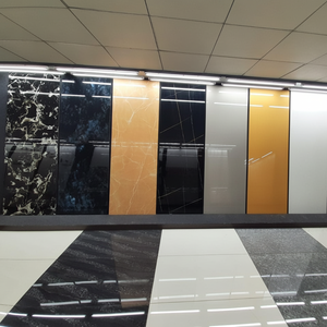 แผ่นพอร์ซเลนขัดเงาขนาด 80x240 80x300 80x320 ซม. หินเผาผนึกสำหรับเคาน์เตอร์ครัวและท็อปโต๊ะทำงาน - Product Image 1