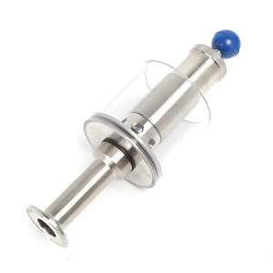 Vệ Sinh SS304 Thép Không Gỉ Áp Suất Không Khí Cứu Trợ Van Với Áp Kế Cố Định Đo Áp Suất Xả DN25-DN40 <span class=keywords><strong>Spunding</strong></span> Van - Product Image 5