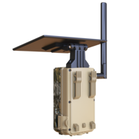 La plus nouvelle faune de caméra sans fil solaire 4K de 4G 14mp avec la caméra solaire extérieure de panneau solaire