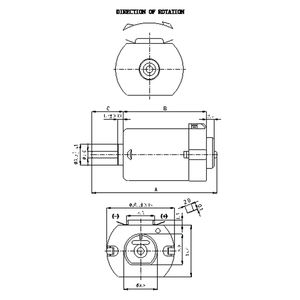 KUONGSHUN Fábrica Direta de Alta Velocidade 20000 RPM/MIN Pequeno <span class=keywords><strong>3</strong></span>-6V Baixa Tensão DIY 130 DC Motors para <span class=keywords><strong>Arduino</strong></span> Robot Car DIY Acessórios - Product Image 6
