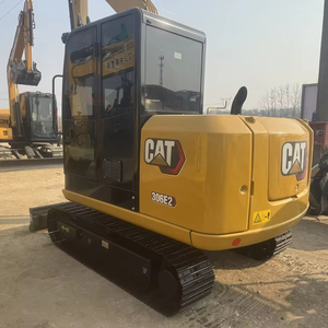 Excavadora de cadenas CAT 306E2 usada original de buen rendimiento, miniexcavadora de 6 toneladas, excavadora Cat en venta con alta calidad - Product Image 1