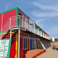 Maison préfabriquée en conteneur en acier pour bureau ou dortoir, économique, moderne, en acier