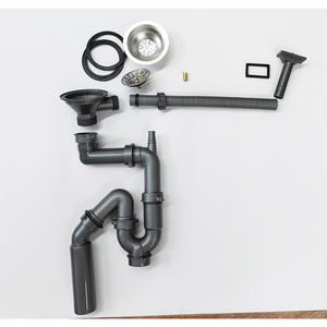 Prezzi di fabbrica filtro di <span class=keywords><strong>scarico</strong></span> per <span class=keywords><strong>lavello</strong></span> da <span class=keywords><strong>cucina</strong></span> singolo in acciaio con tubo 50 uscita filtro per <span class=keywords><strong>lavello</strong></span> singolo <span class=keywords><strong>salvaspazio</strong></span> - Product Image 3