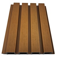 Panneau mural extérieur WPC, revêtement composite bois-plastique pour conteneurs maritimes et décoration extérieure de maisons en bois