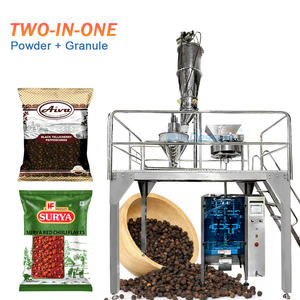 Machine automatique multifonctionnelle d'emballage de granulés et de sachets de poudre Machine d'emballage verticale de sacs de piments piments noirs - Product Image 1