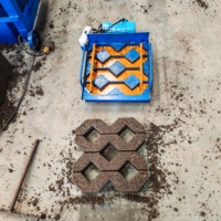 Prix usine Minisize Micro machine de fabrication de briques facile à utiliser vente chaude pour un usage domestique populaire