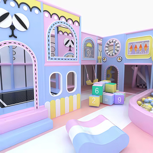 Parque Infantil Comercial Temático para Niños, Parque Infantil con Túneles y Castillo para Centro de Juegos Interior - Product Image 5
