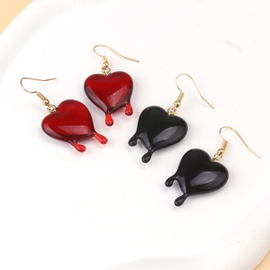 Heart Shaped Pendant Necklace Zinc Alloy Themed Party Jewelry Yiwu Origin - Product Image 2
