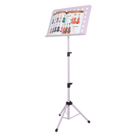 Nouvel Arrivage Support de Partition Portable et Tendance en Métal, Trépied Réglable pour Guitare, Violon, Conducteurs, Couleurs Macaron