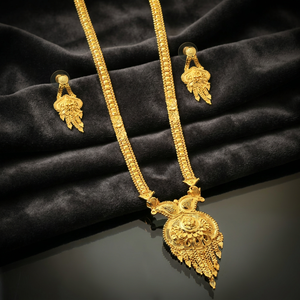 Wholesale 14K 18K 24K Micro Gold Fashion Long Jewelry Set, Traditional Long Necklaces Set, Brass Micro Forming Long Jewelry Set. - Product Image 4
