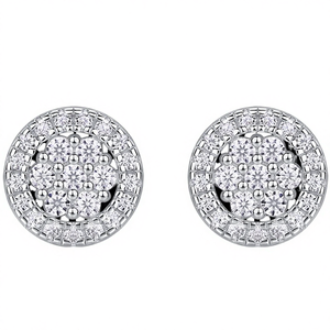 Luxury Iced Out S925 Moissanite Hoop <b>Earrings</b> Sterling <b>Silver</b> Gold Plated GRA Certified Hip Hop Fashion Jewelry <b>for</b> Women & <b>Men</b> - Product Image 4