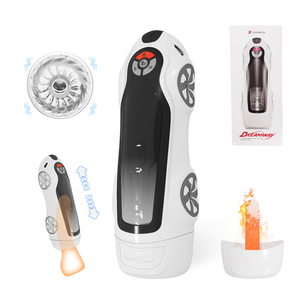 Masturbador Masculino Bluetooth Super Racing Plane, Totalmente Automático, 9 Velocidades <span class=keywords><strong>de</strong></span> Vibración, Calefacción, Impermeable, Sensación Real al Tacto - Product Image 1