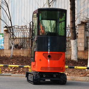 Mini-excavatrice sur chenilles avancée de 1,2 tonne, pour l'agriculture, le jardinage et la ferme, livraison gratuite, faible entretien - Product Image 6