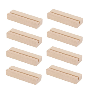 Supports de cartes de table modernes en bois de hêtre massif pour mariages, anniversaires et décoration intérieure – Vente en gros - Product Image 3