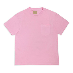 T-shirt court ample de haute qualité pour homme, en coton épais, coupe oversize, épaules tombantes, uni et vierge - Product Image 5