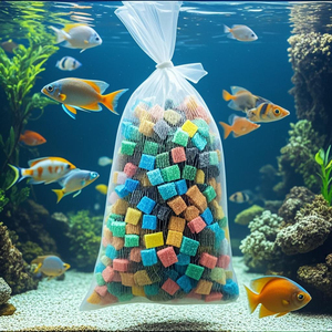 Benutzer definierte bunte Premium <span class=keywords><strong>Aquarium</strong></span> Filter Media Kit Hoch dichte Bio-Schwamm filter Pads & Patronen für kristall klares Wasser