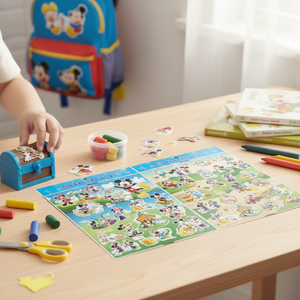 Set di Adesivi 3D in PVC Colorati con Personaggi Cartoon per Bambini, per Lavoretti Fai-da-Te e Decorazioni per la Casa, Stampati UV, Regali Promozionali - Product Image 3