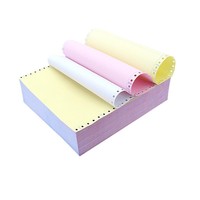 Venta directa de fábrica Impresora de matriz de puntos personalizada Papel Computadora continua NCR Formas sin carbón 1 ~ 6 capas