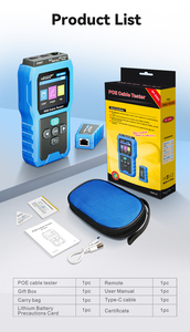 Probador de Cables de Red NOYAFA NF-8504, RJ45 CAT5 CAT6, Rastreador de Cables, Buscador de Líneas POE, 1 Año de Garantía - Product Image 4