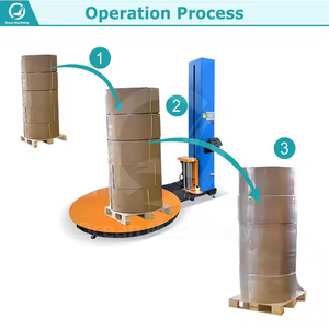 Khay tự động bàn xoay bộ phim kéo dài máy bao bì cho polyethylene bao bì phim - Product Image 5