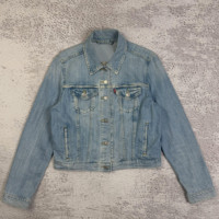 Veste en jean vintage délavée coupe oversize et carrée, avec logo personnalisé, haute qualité, streetwear décontracté pour homme, col à revers, boutonnée