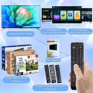 Smart LED TV 4K UHD 43 50 55 65 pulgadas Android <span class=keywords><strong>LCD</strong></span> Televisión - Product Image 2
