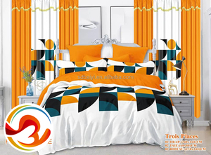 סיטונאי פוליאסטר מודפס מסך מסך מסך מסך אוסף הדרה דה מואר en coton 4pcs מיטת כיסדין גיליון הרכב de literie - Product Image 2