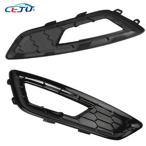 Leju กระจังหน้าไฟตัดหมอกสไตล์รังผึ้งกระจังหน้าไฟตัดหมอกสีดำมันวาวสำหรับ Ford <span class=keywords><strong>Focus</strong></span> กีฬา S <span class=keywords><strong>SE</strong></span> <span class=keywords><strong>2015</strong></span> 2016 2018 2017 - Product Image 3