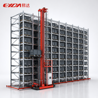Système de rayonnage vertical automatisé robuste pour entrepôt, grue empileuse ASRS, rayonnage stéréo à grande hauteur, antirouille