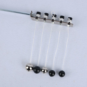 A complete set of handheld experimental apparatus for pendulum bob groups and supports, including a 5-ball vibration test - Product Image 2
