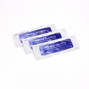 Kit de Prueba de Antígeno de Superficie del Virus de la Hepatitis <span class=keywords><strong>B</strong></span> (HBsAg) en Sangre, de Alta Precisión, para Uso Doméstico, Autodiagnóstico en un Solo Paso, con Certificación CE e ISO - Product Image 1