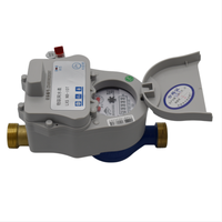 Compteur d'eau électronique intelligent sans fil NB-IOT LoRa LoRaWAN avec contrôle de valve à distance en plastique