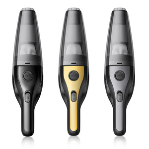 Cordless Car Vacuum Cleaner Battery Powered 4 Nozzles Portable Home And Car Use Black <b>ABS</b> Material - Product Image 2