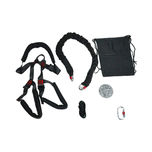 Système de suspension à cordes de <span class=keywords><strong>fitness</strong></span> <span class=keywords><strong>bungee</strong></span> d'intérieur pour le yoga aérien, l'entraînement <span class=keywords><strong>bungee</strong></span> et l'entraînement cardio dansant - Product Image 2