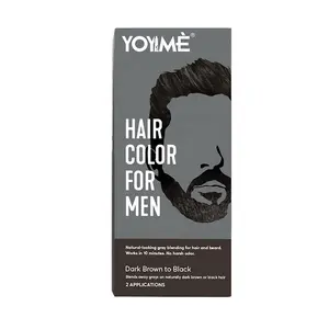 Private label free sample beard care beard color dye black hair dye just for men