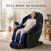 OYEAL Fauteuil de massage de luxe moderne à gravité zéro pour le corps entier, avec étirement thaïlandais et détection intelligente de la santé, disponible pour toute la famille