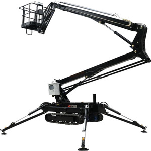 Elevador rebocável bonde do crescimento do diesel 14m 16m 18m do reboque hidráulico de 200kg 8-20m - Product Image 6