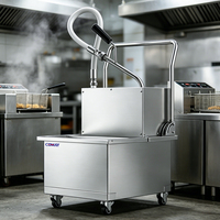 Nouvelle unité de filtration d'huile industrielle de type chariot COMAI avec filtre à cartouche et débit élevé