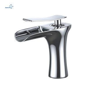 Sıcak satış şelale Singe kolu banyo muslukları sıcak soğuk su lavabo musluk akıllı musluk - Product Image 1