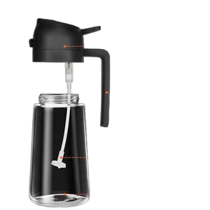 Newest Multi-colors Household Kitchen 470ml 2 in 1 Glass Oil Bottle Oil <b>Spray</b> - Product Image 4