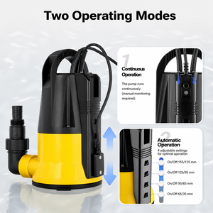 <span class=keywords><strong>Bomba</strong></span> <span class=keywords><strong>de</strong></span> <span class=keywords><strong>Agua</strong></span> Sumergible Inteligente <span class=keywords><strong>de</strong></span> 400w con Sensor Incorporado <span class=keywords><strong>para</strong></span> Drenaje, Eliminación <span class=keywords><strong>de</strong></span> Charcos, Piscinas, Jardines, Pozos y Estanques - Product Image 4
