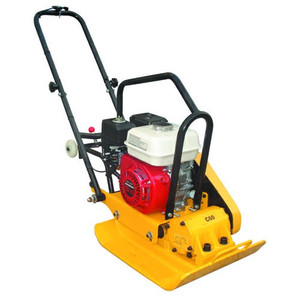 Grosir alat pemadat piring kecil C60 60kg pelat getaran kompaktor kompak piring Vibrator - Product Image 1