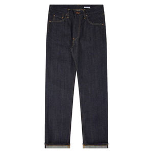 Custom High Quality Selvedge Denim <b>Jeans</b> Unwash Popular <b>Button</b> <b>Fly</b> Fashion Casual Japanese Denim <b>Jeans</b> ODM Supply - Product Image 5